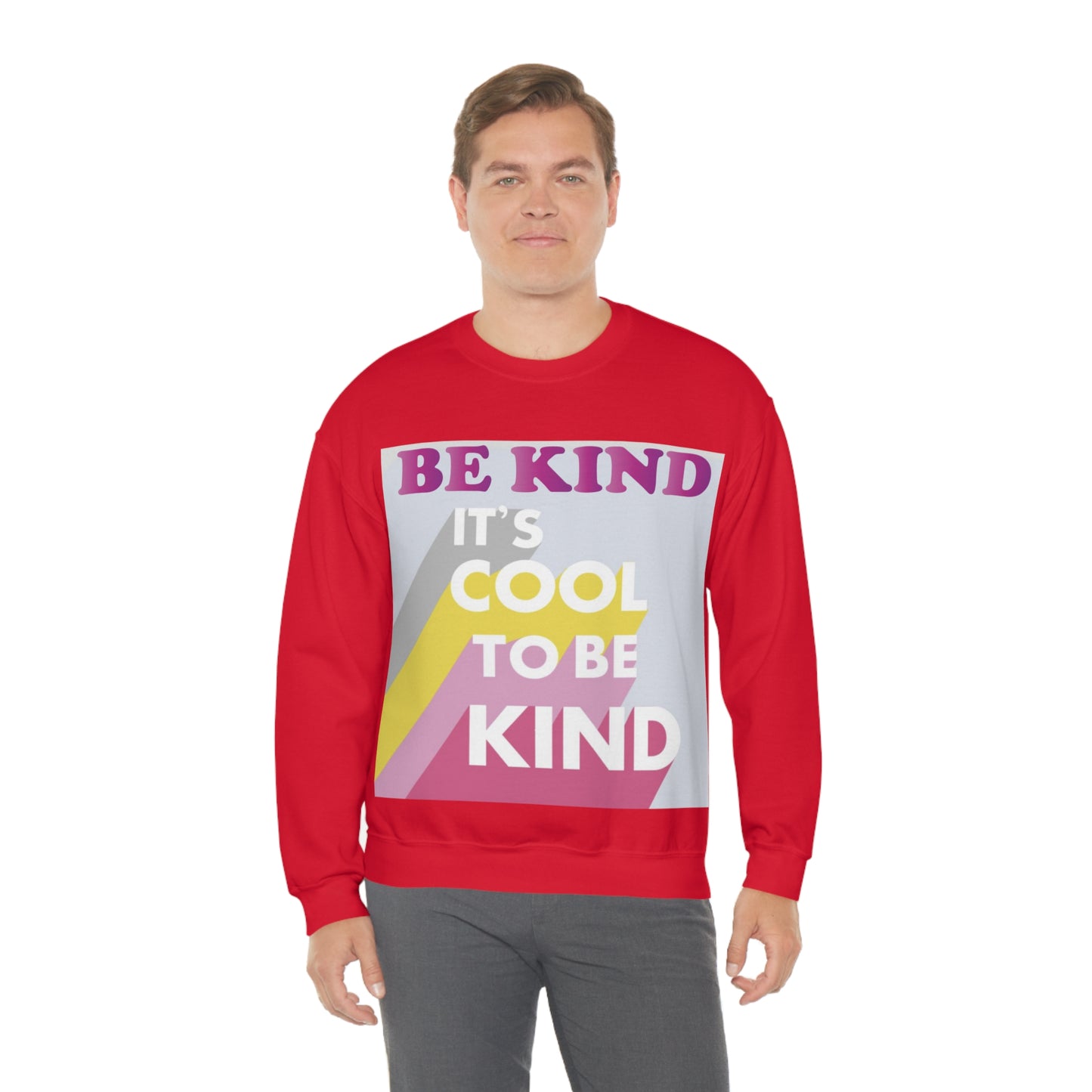 It's Cool to Be Kind Crewneck Sweatshirt