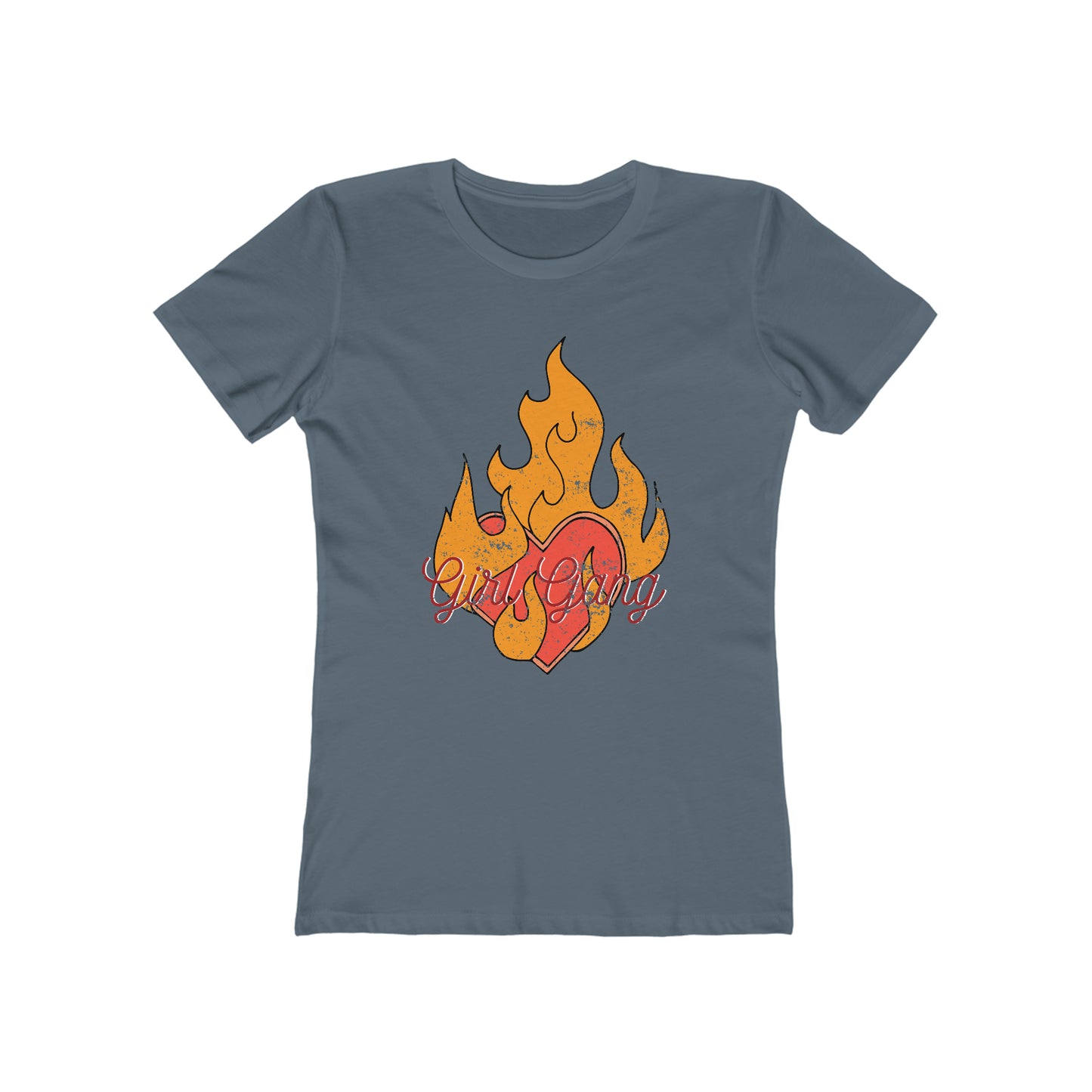 Girl Gang on Fire Woman Tee shirt