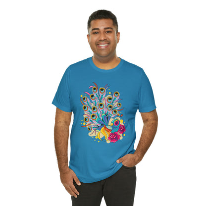 Colorful Peacock T-Shirt