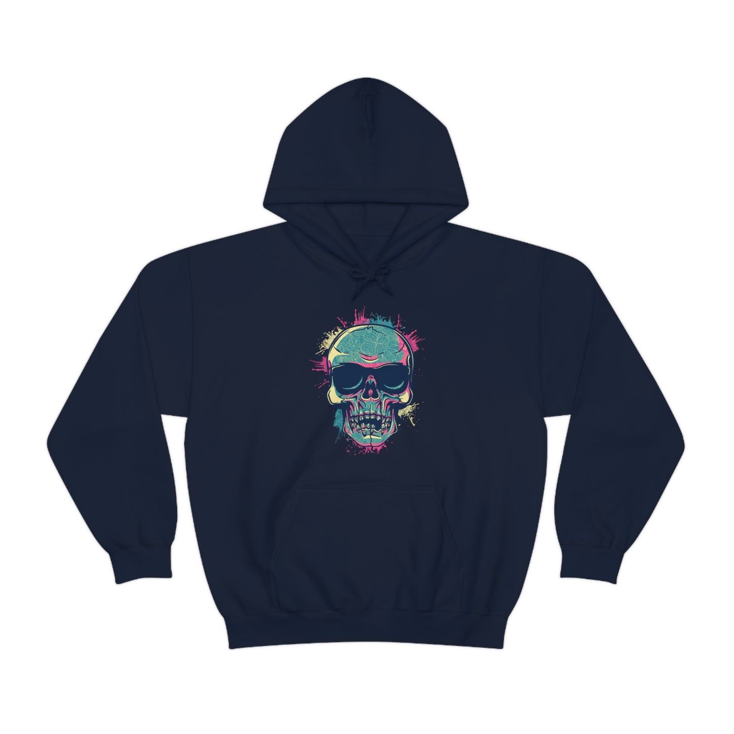 South Beach Skull Hoodie