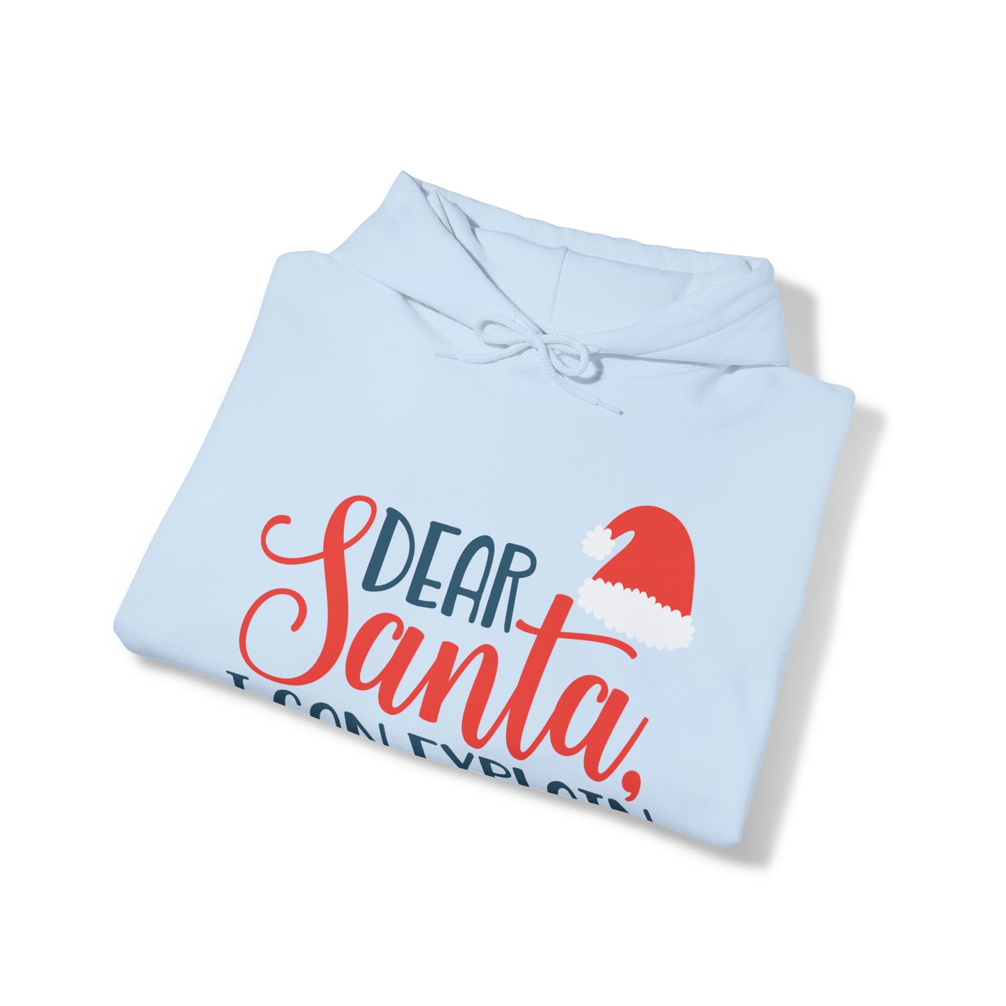 Dear Santa I Can explain Christmas Hoodie