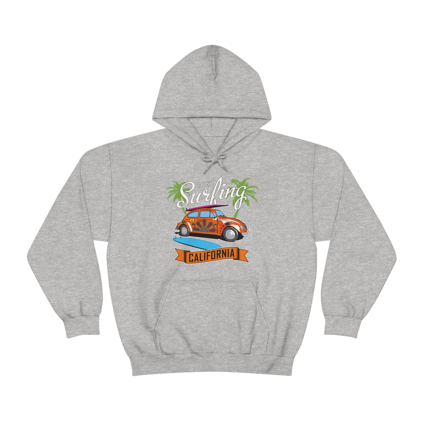 Best Surfing California Buggy Hoodie