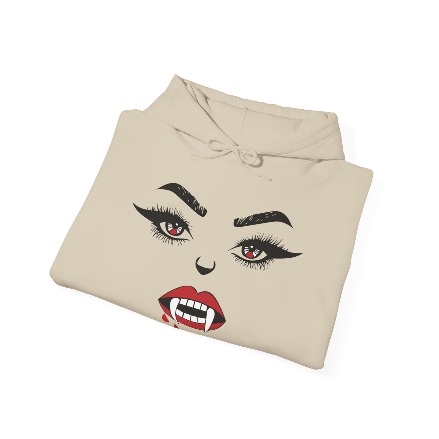 Sexy woman vampire mouth Hoodie