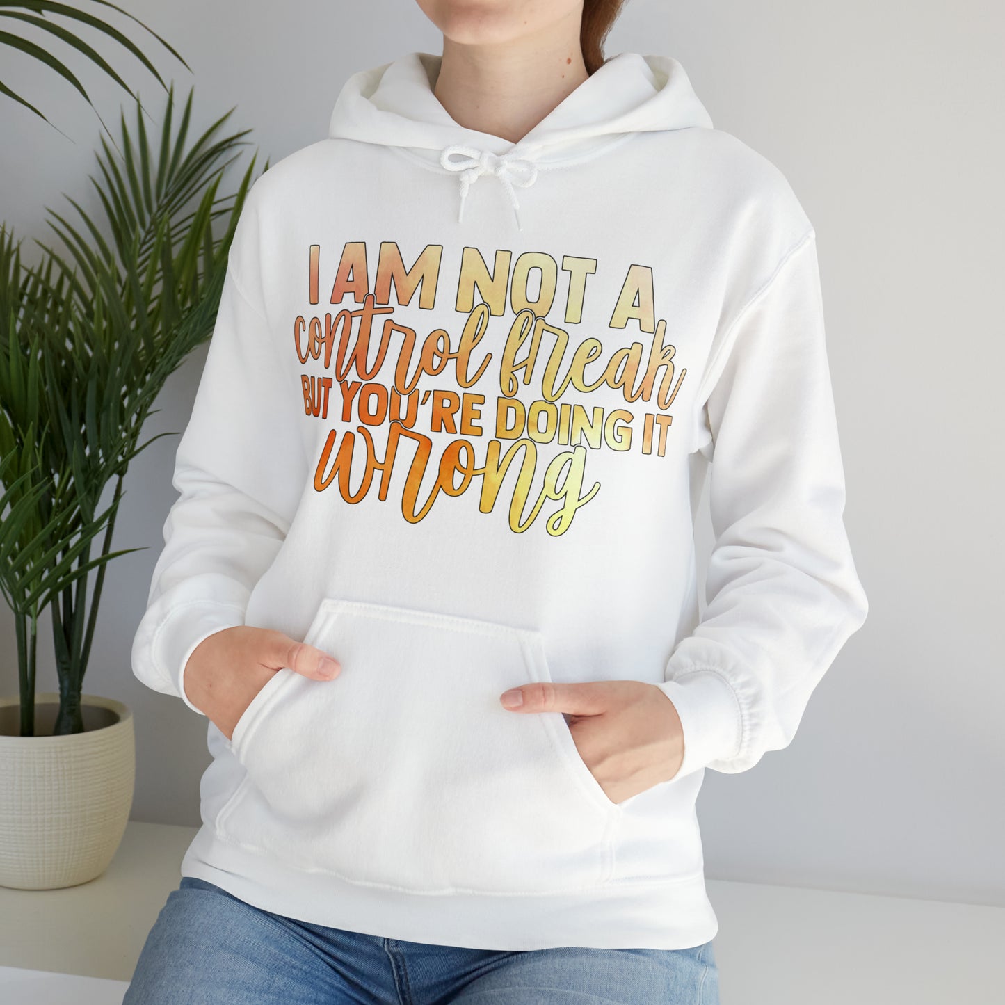 I Am Not A Control Freak But You're Doing It Wrong Hoodie