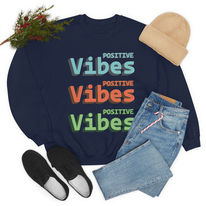 Positive Vibes Crewneck Sweatshirt