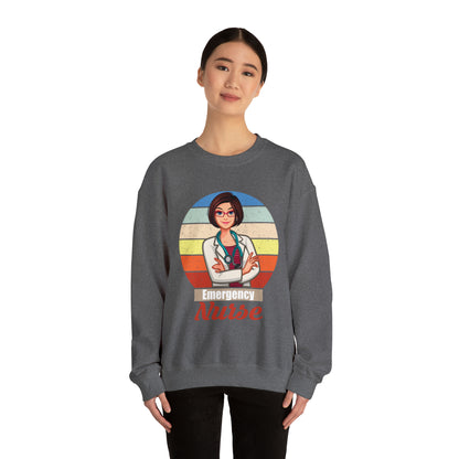 Emergency Nurse Crewneck Sweatshirt