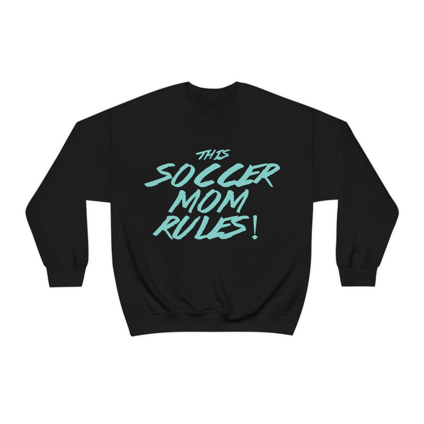 Soccer mom rules Crewneck Sweatshirt