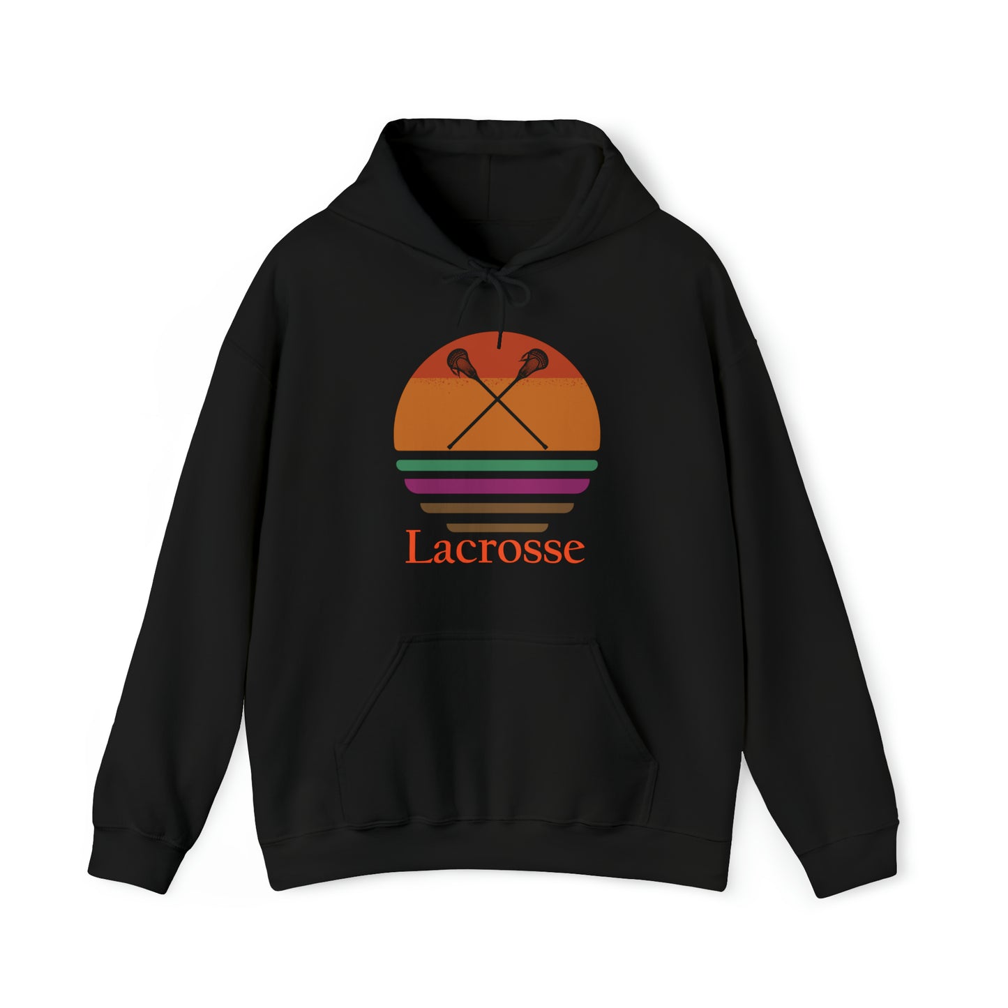 Vintage Lacrosse Hoodie