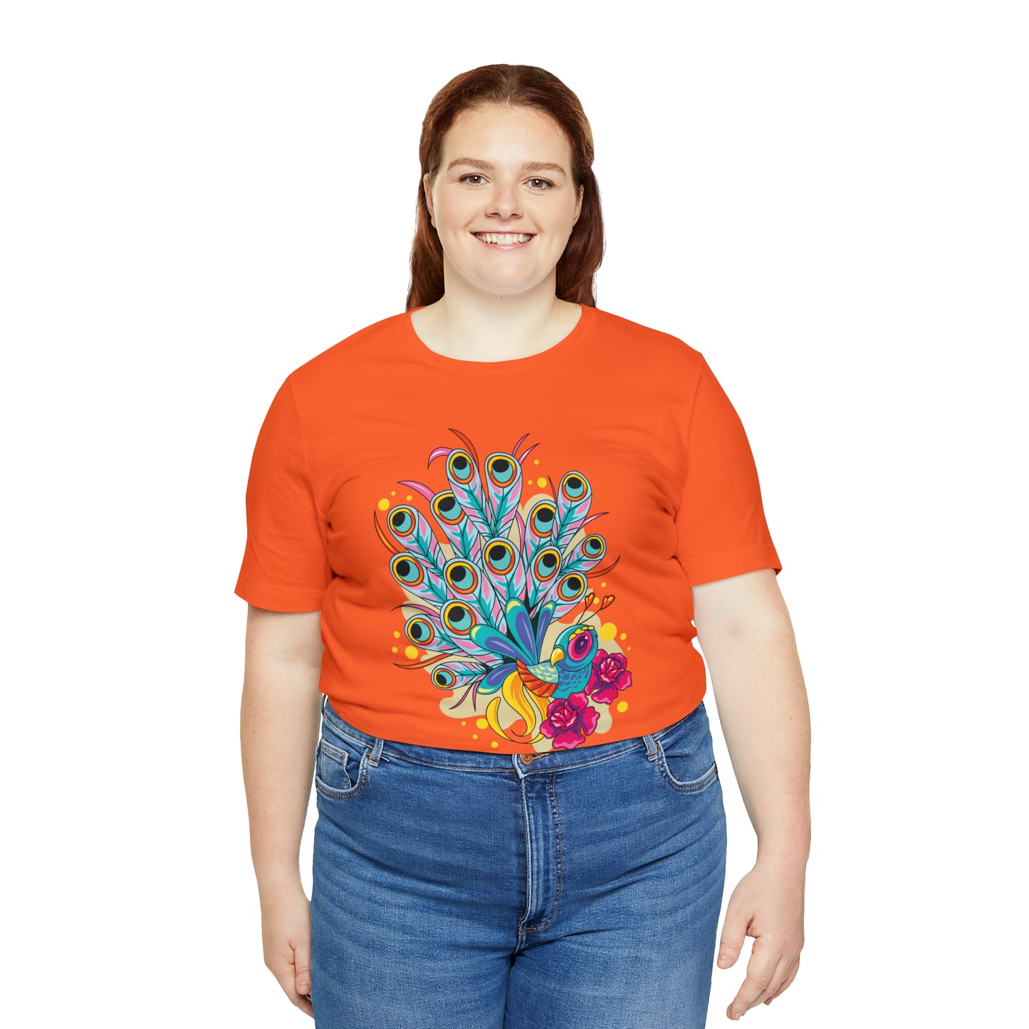 Colorful Peacock T-Shirt