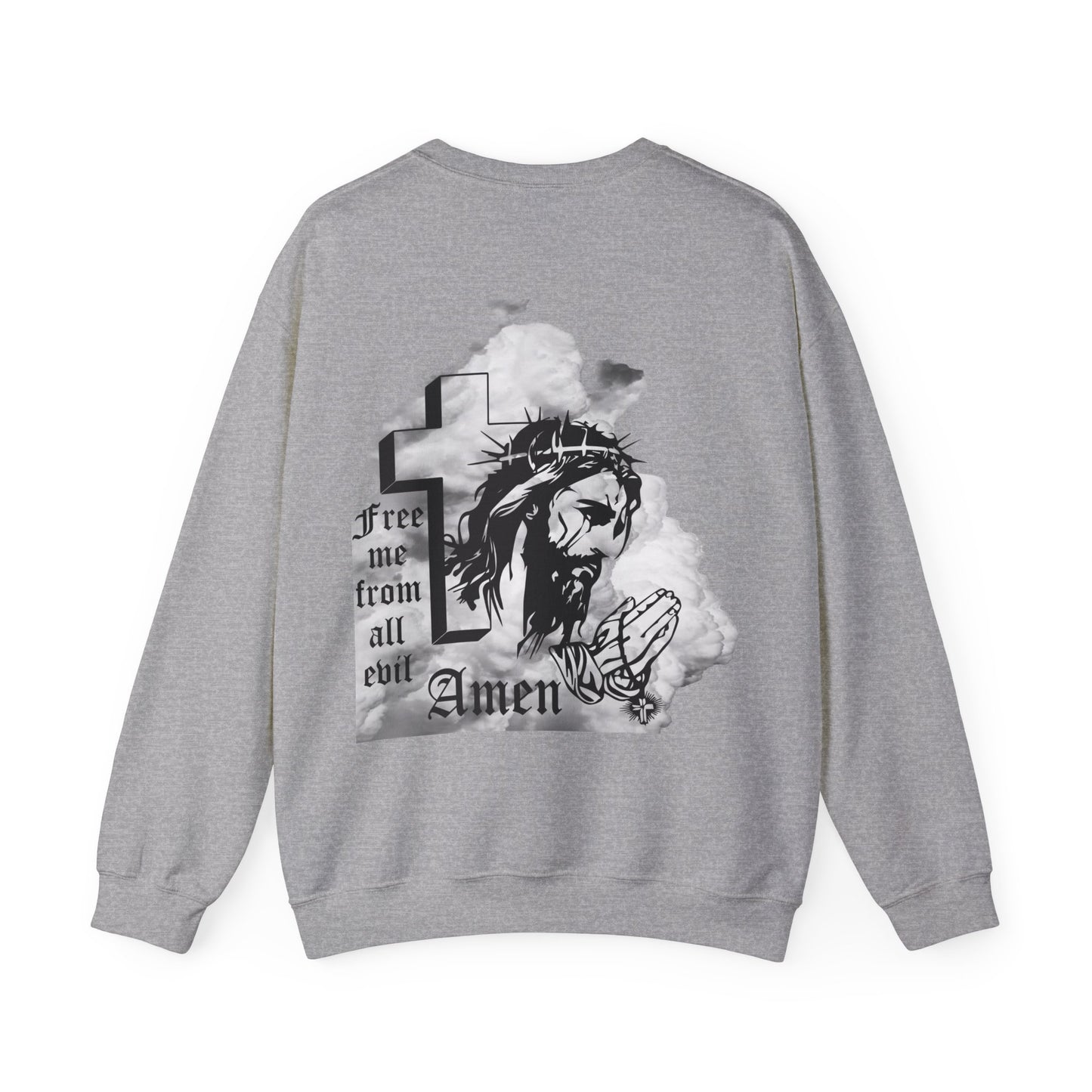 Free me from all evil Crewneck Sweatshirt