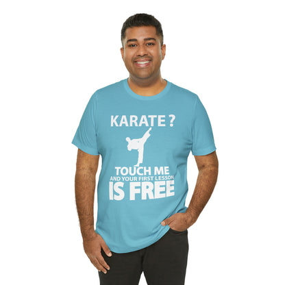 karate first lesson free T-Shirt