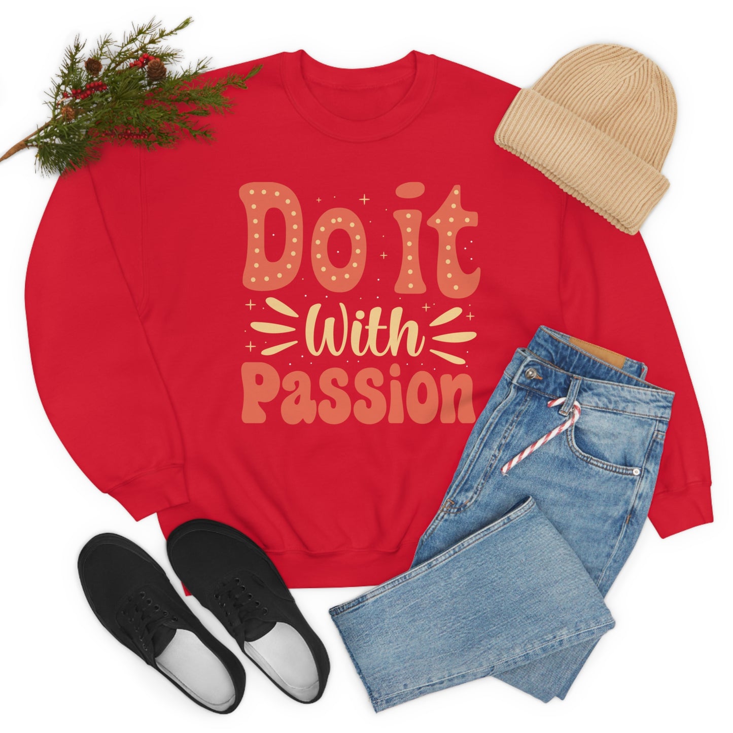 Do It with Passion Crewneck Sweatshirt