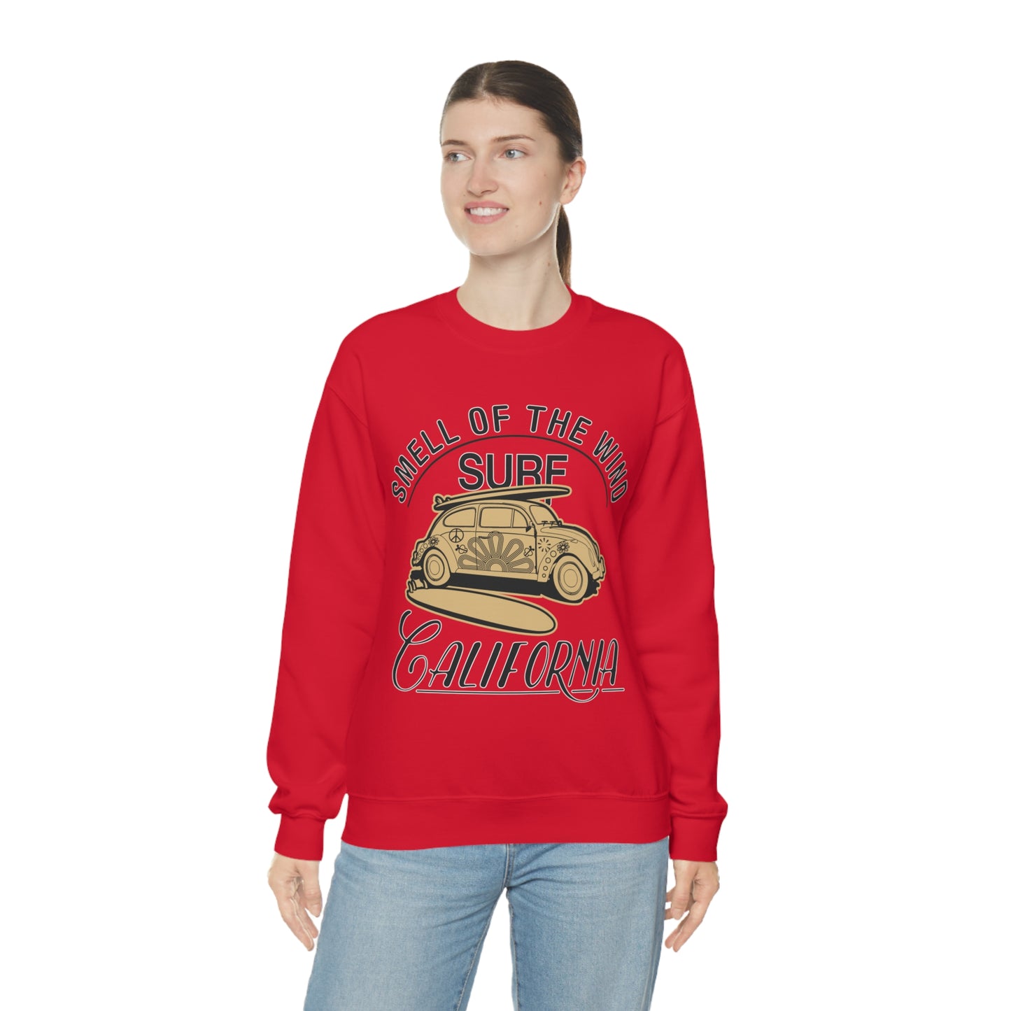 Smell of the wind Surf Crewneck Sweatshirt