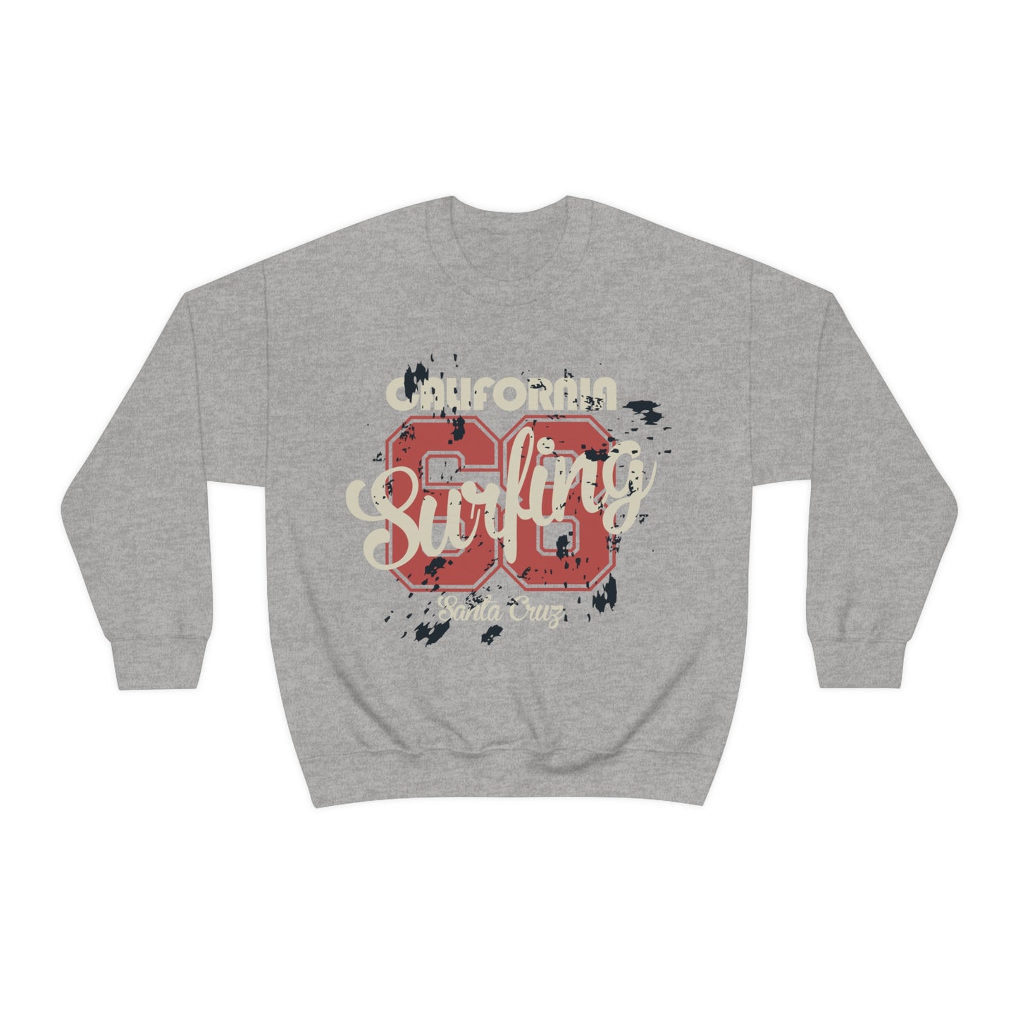 Santa Cruz Surfing Crewneck Sweatshirt