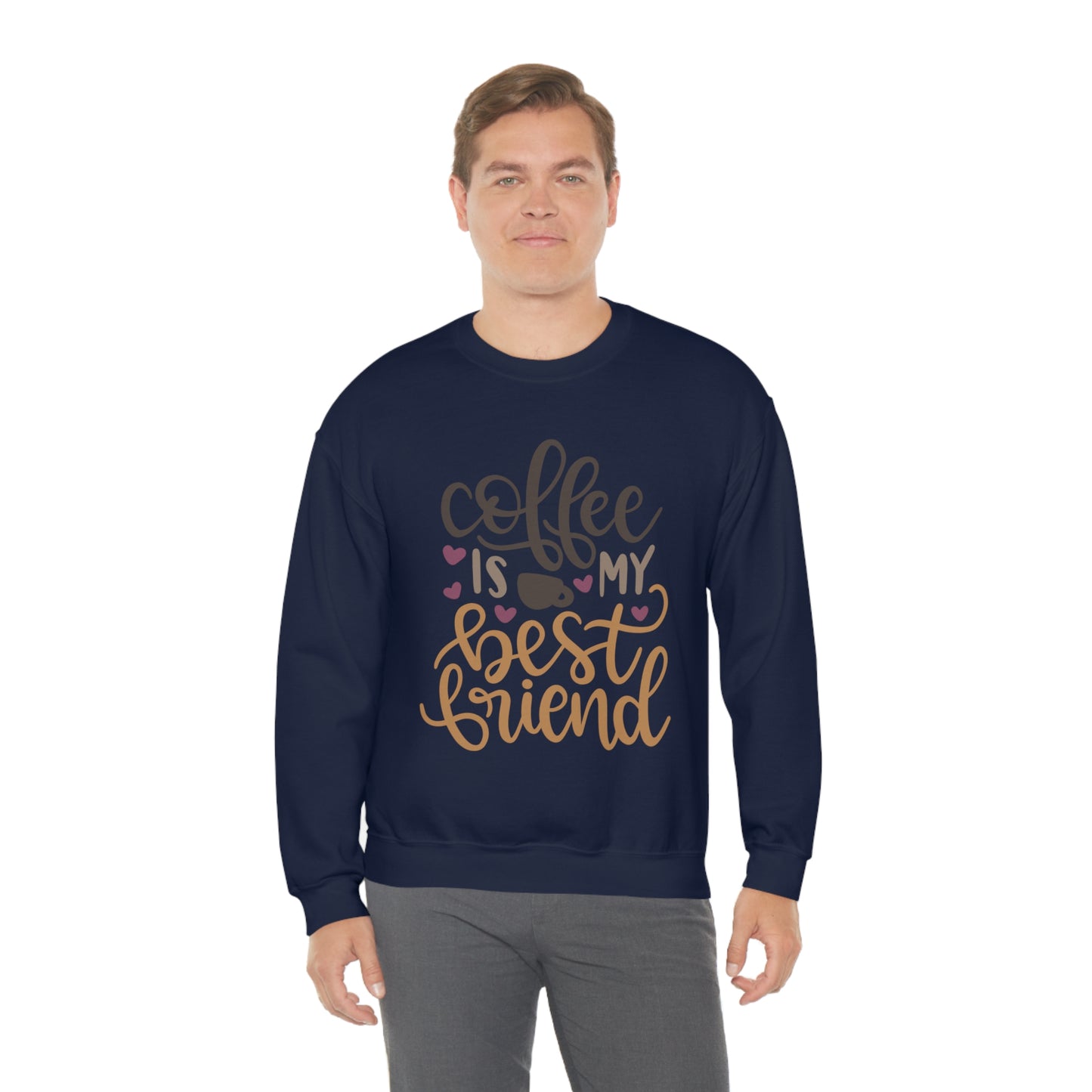 Coffee_is_my_best_friend Crewneck Sweatshirt