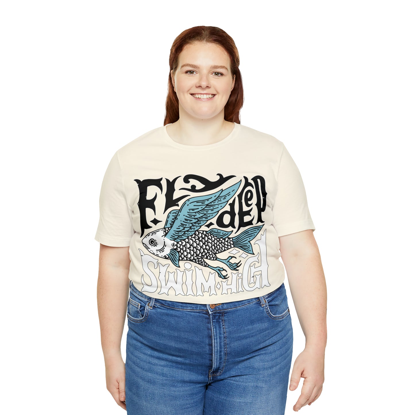 Fly deep swim high T-Shirt