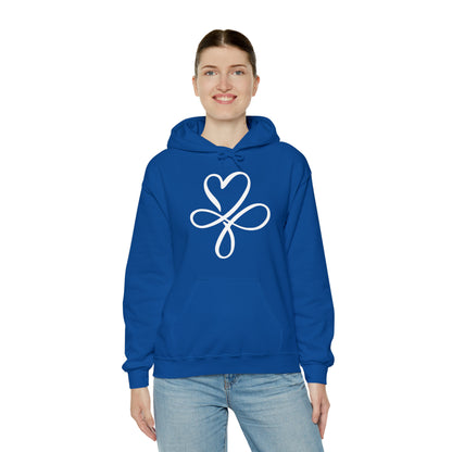 Heart symbol Love Infinity symbol Hoodie