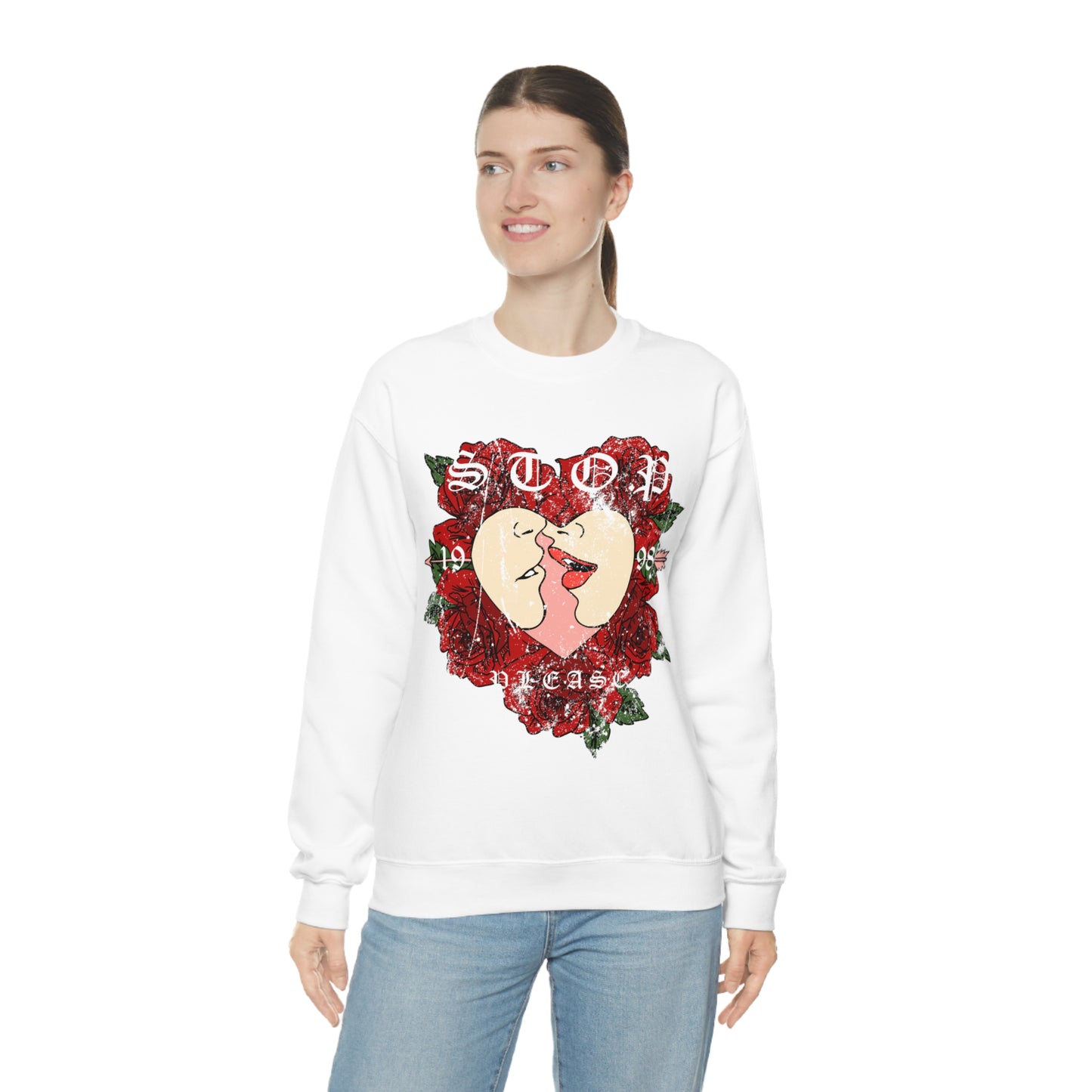 Passion With one Kiss Crewneck Sweatshirt