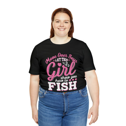 Girl Fishing T-Shirt