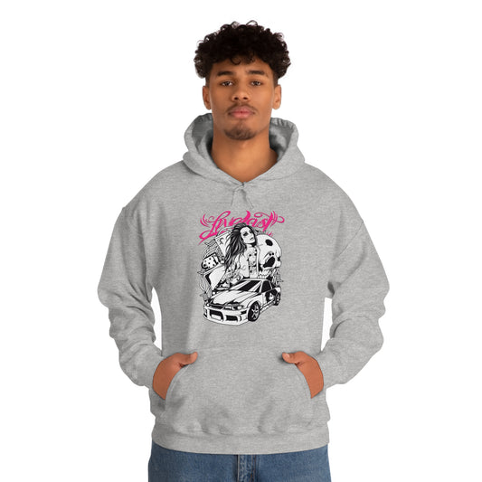 Live fast tattoo Hoodie