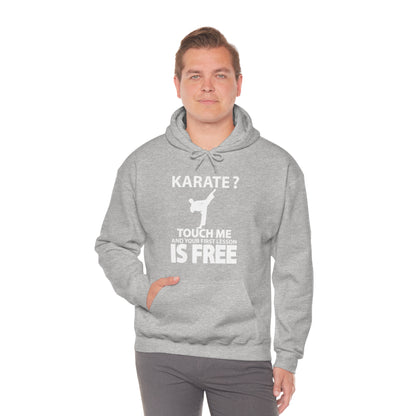 karate first lesson free Hoodie