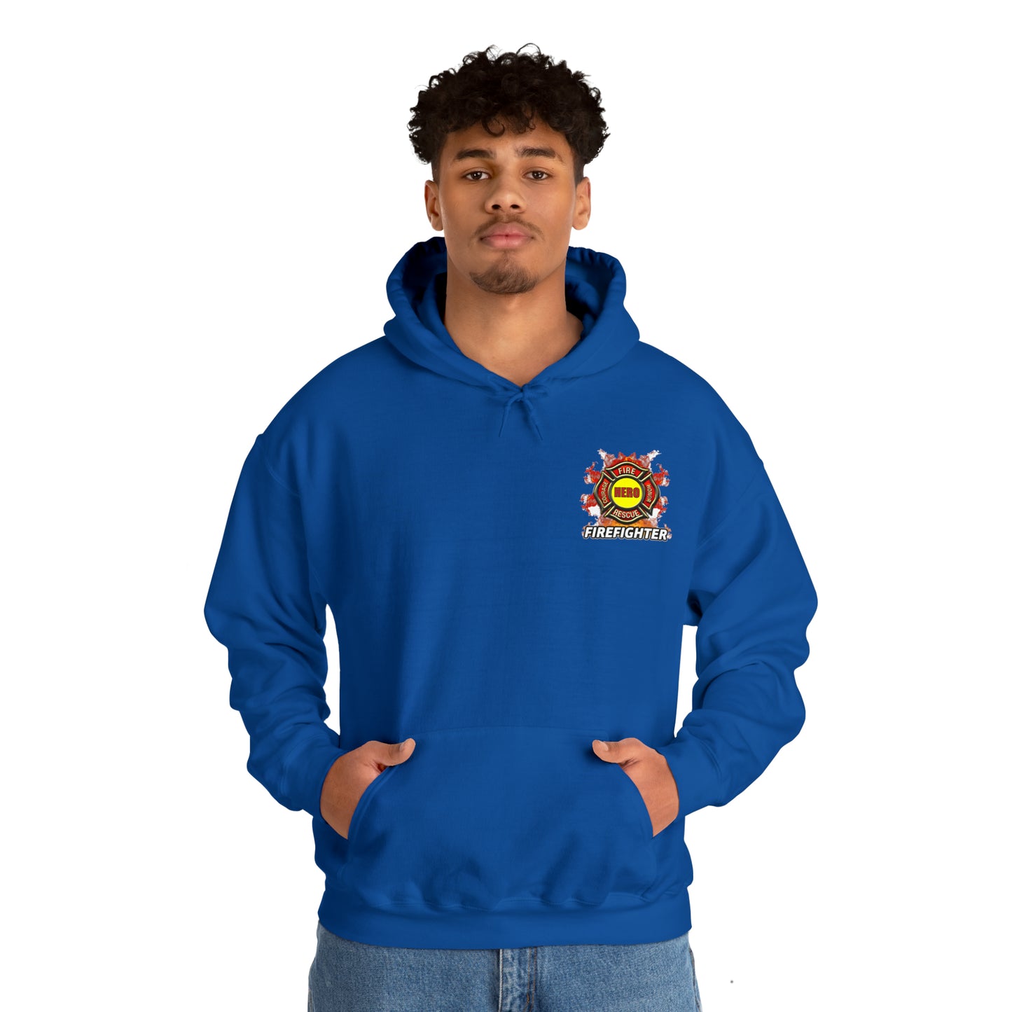 Fire fighter Hero Hoodie