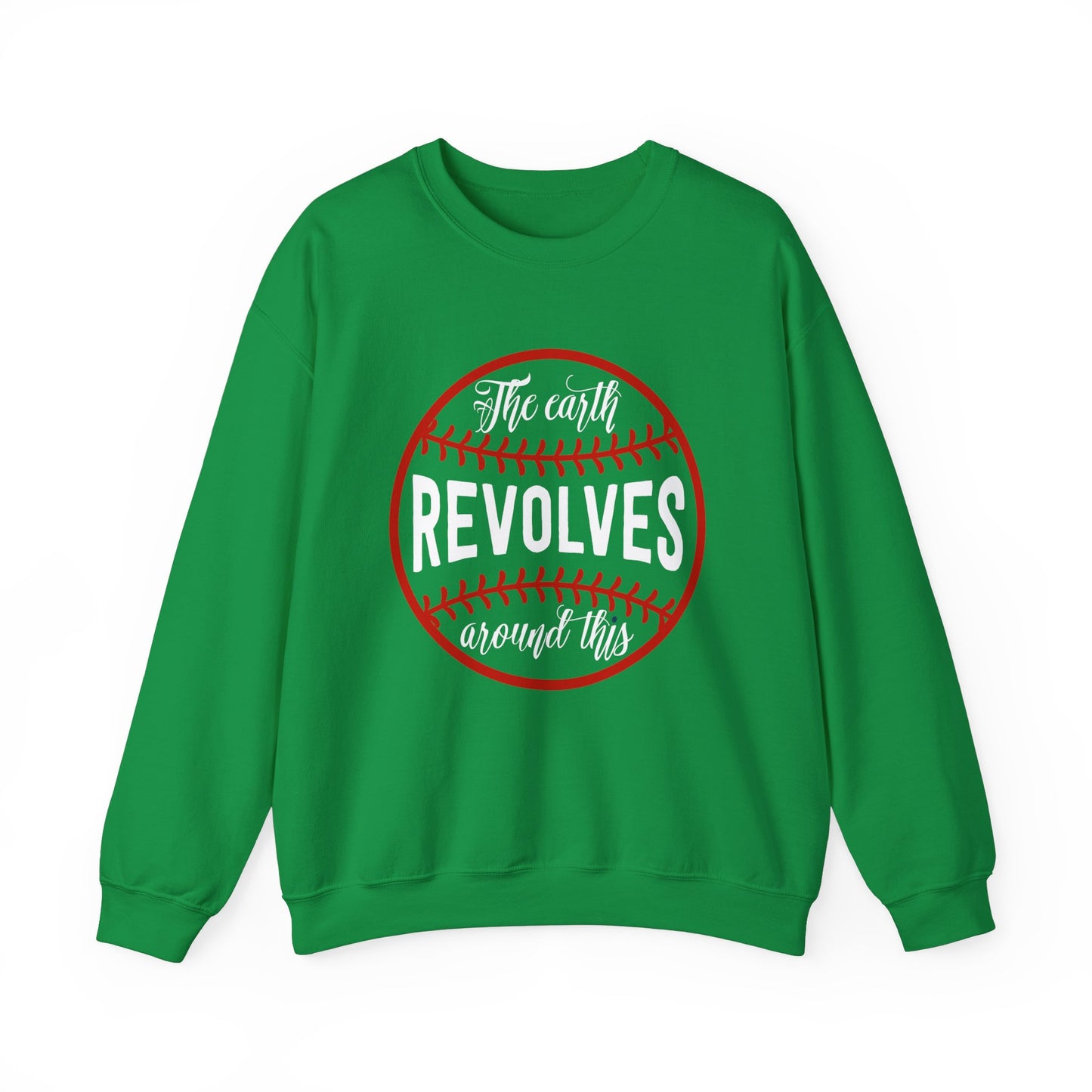 The Earth Revolves Around This Crewneck Sweatshirt