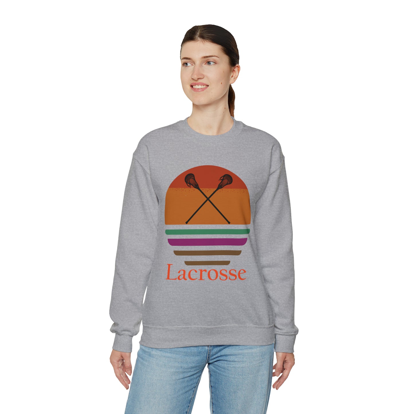 Vintage Lacrosse Crewneck Sweatshirt