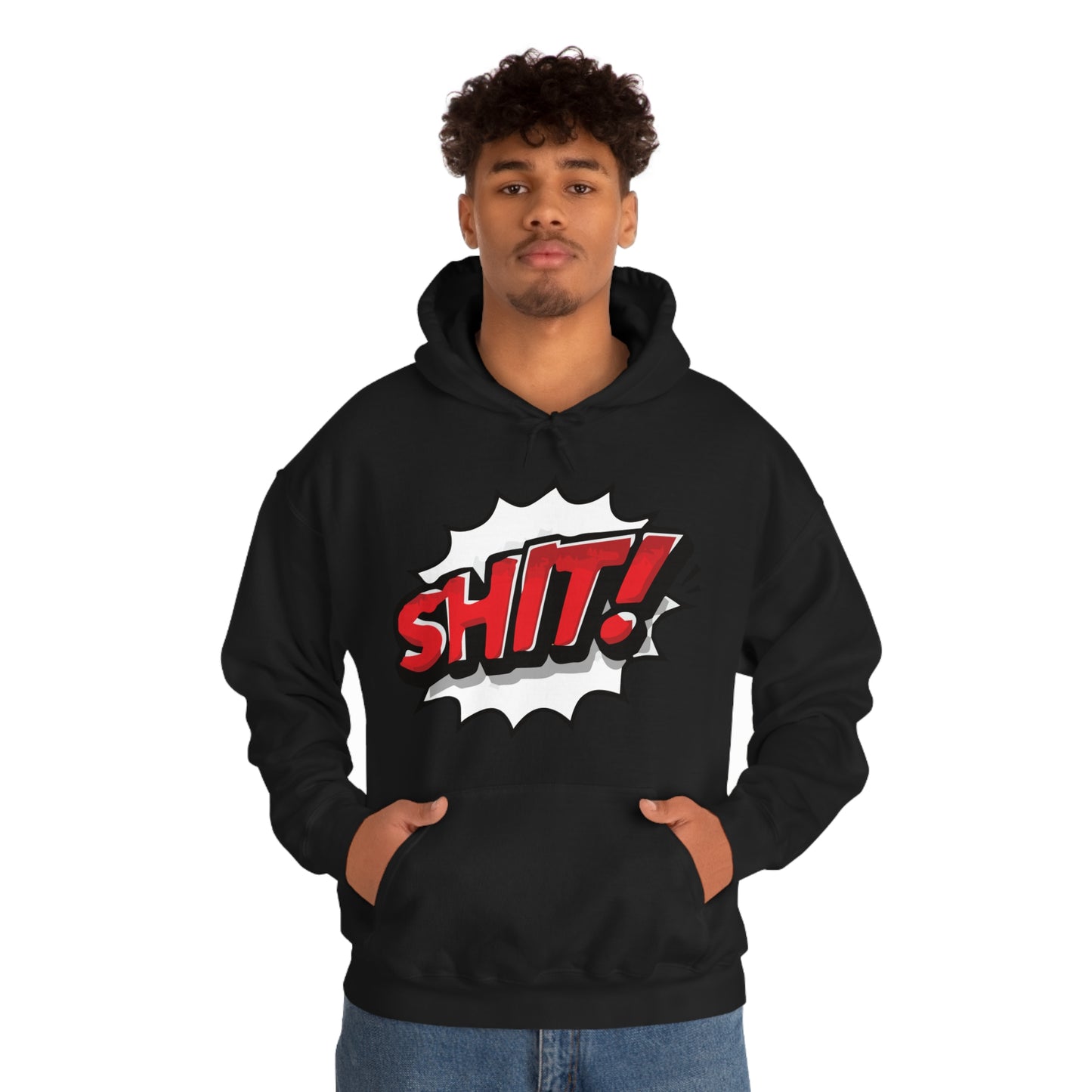 Shit! colorful graphic Hoodie