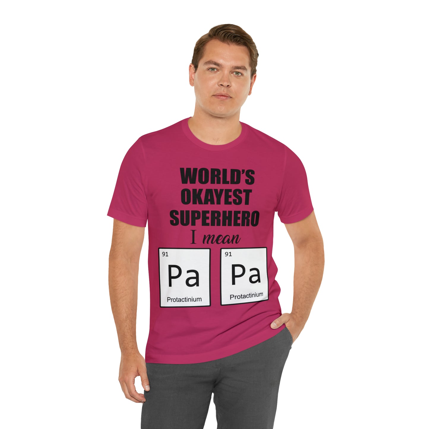 World Okayest Superhero T-Shirt