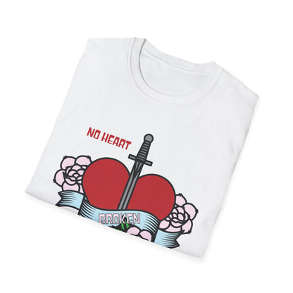 No heart feelings broken heart T-Shirt