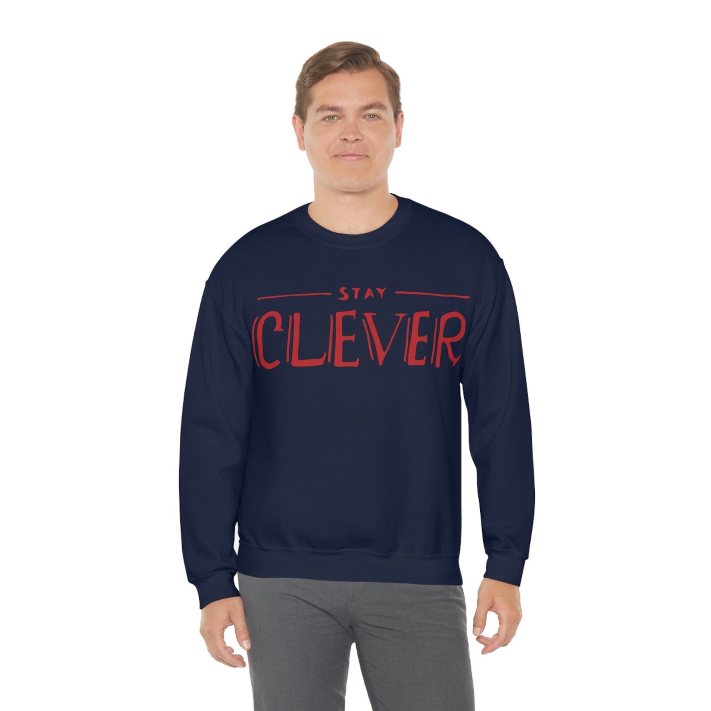 Stay Clever Crewneck Sweatshirt