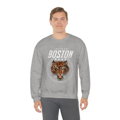 Boston Freedom Tiger Crewneck Sweatshirt