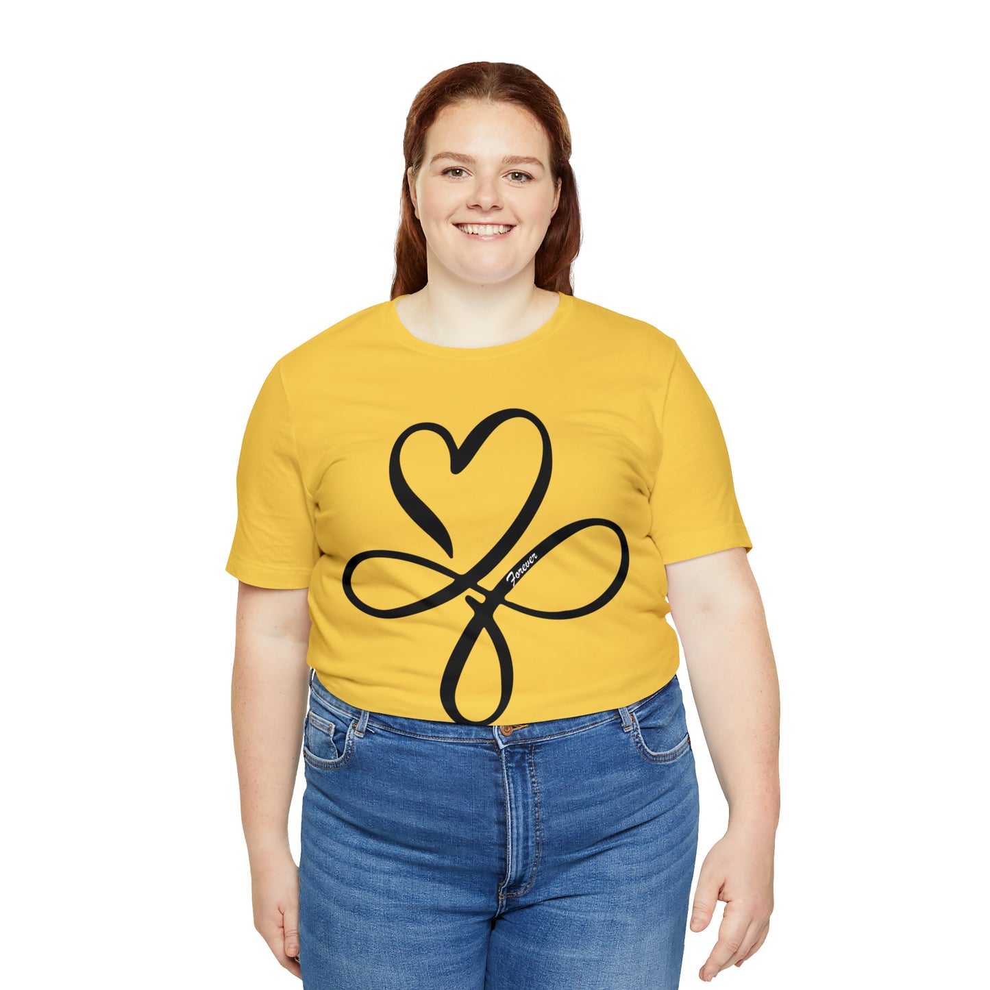 Heart symbol Love Infinity symbol Forever T-Shirt