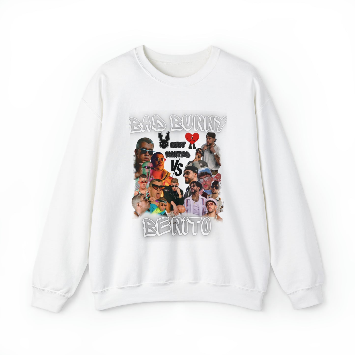 Bad Bunny vs Benito Crewneck Sweatshirt