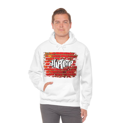 Hip Hop graffiti on the wall Hoodie