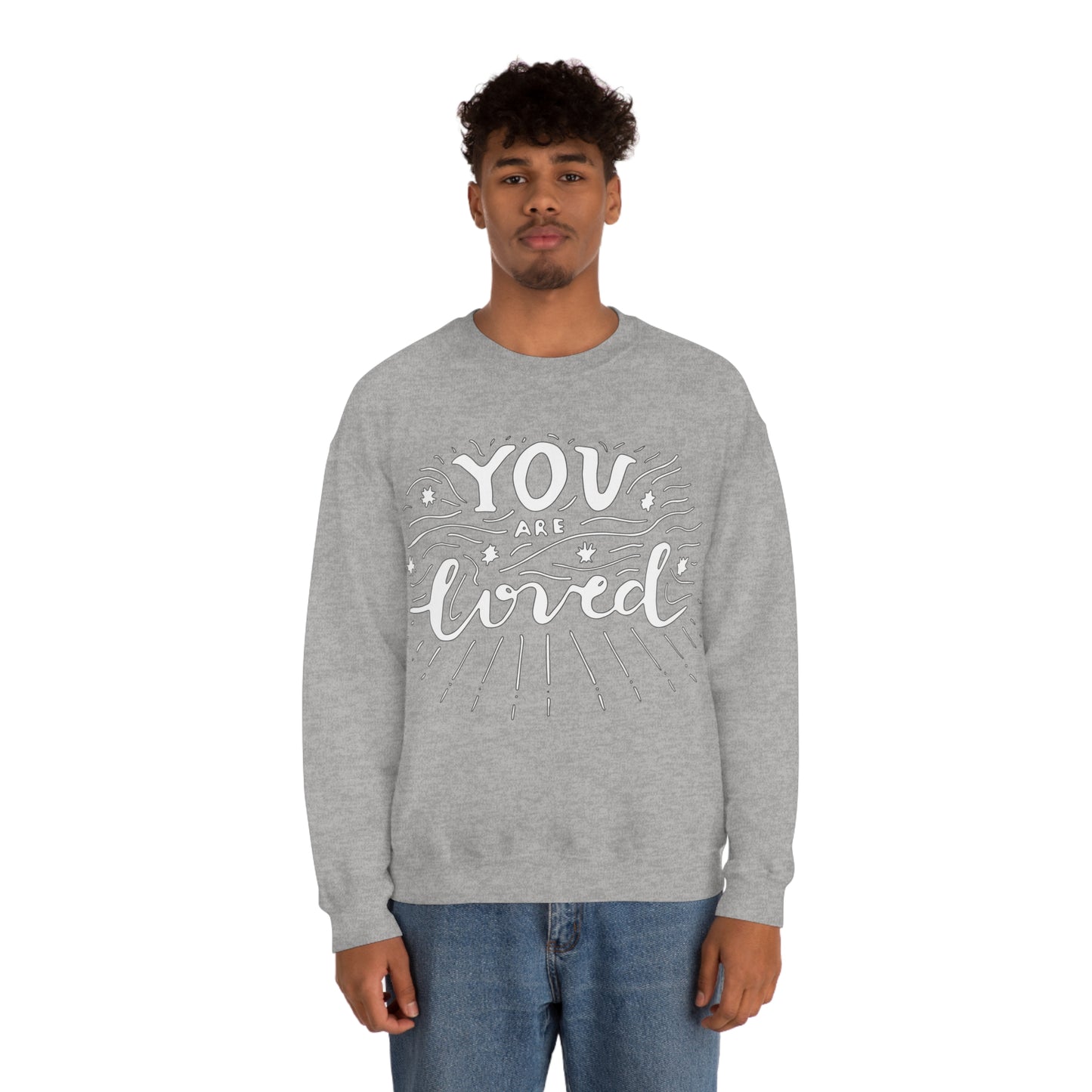 You-are loved Crewneck Sweatshirt