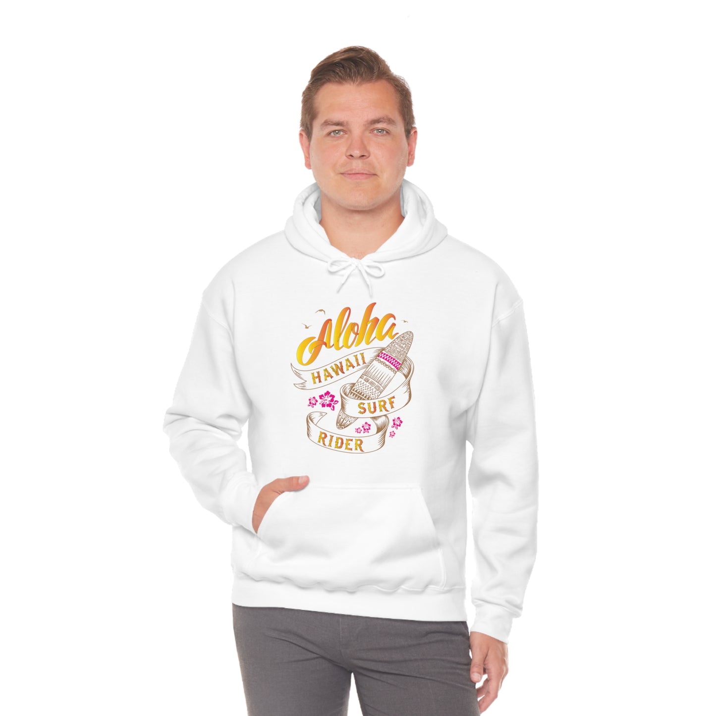 Aloha Hawaii Surf Rider Hoodie