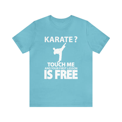 karate first lesson free T-Shirt