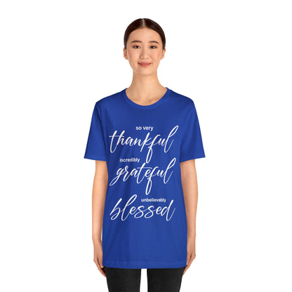 Thankful-Grateful-blessed T-Shirt