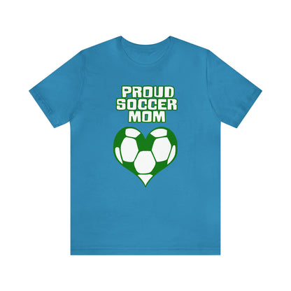 Proud -soccer-mom Heart T-Shirt