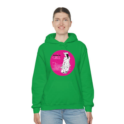 Pink Fashion girl Hoodie