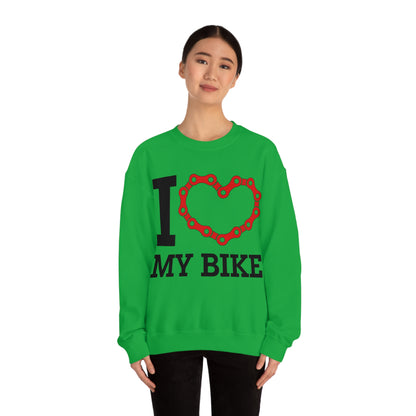 I love my bike Crewneck Sweatshirt