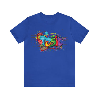 Music colorful graffiti T-Shirt