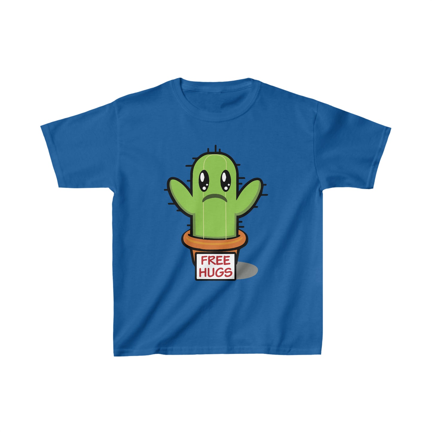 Free hugs sad cactus