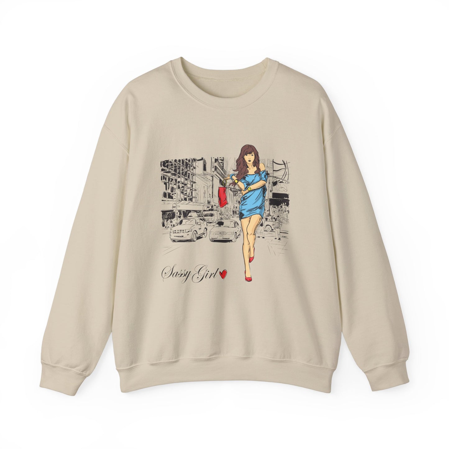 Sassy girl Crewneck Sweatshirt