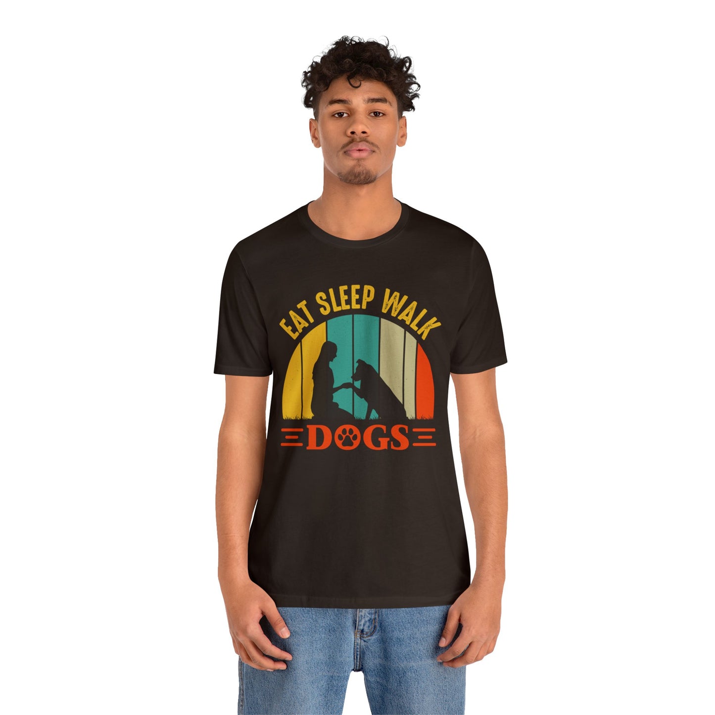 Eat sleep walk dogs vintage T-Shirt