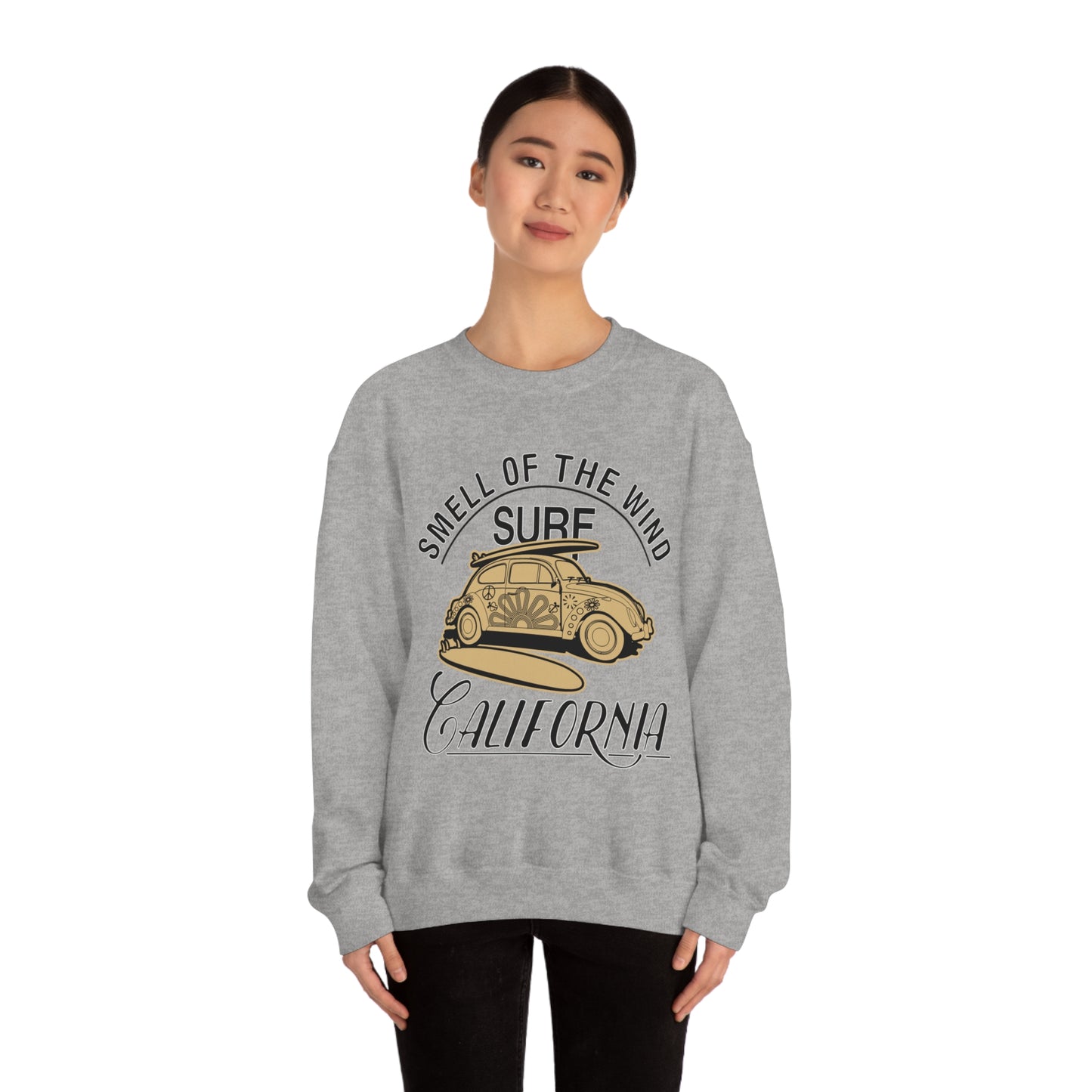 Smell of the wind Surf Crewneck Sweatshirt