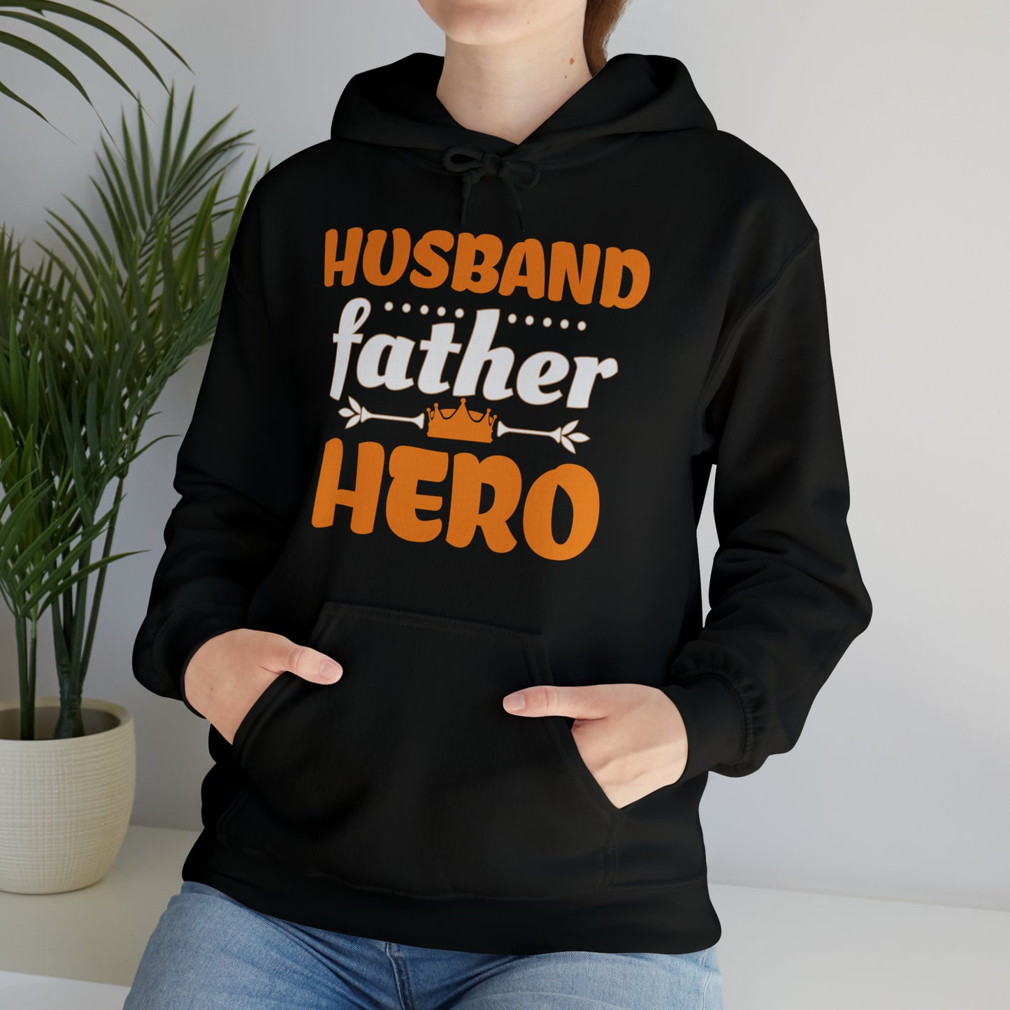 Husband Father Hero Hoodie