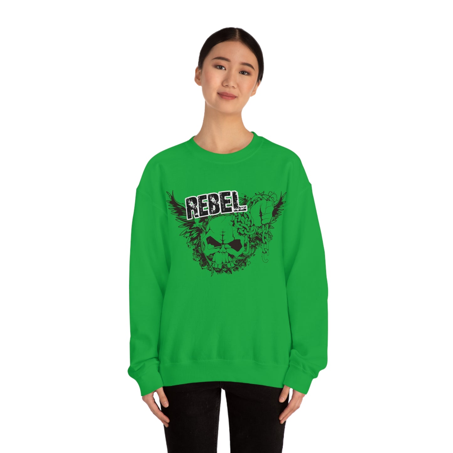 Rebel Skully Crewneck Sweatshirt